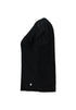 Zabaione Sa44lly Shoulder Detail SS Tee - Black NO-201-0462