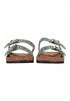 Hailys Women’s La44uri Green Mule Sandals – Double Clasp Slider – SD La44uri