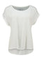 Hailys Women’s Ce44lina Off White Top – Sustainable EcoVero Viscose Short Sleeve Tee – HF-2208012-2