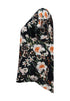 Hailys Women’s Ce44lina Navy Flower Print Top – EcoVero Viscose Short Sleeve Tee – HF-2208012-2
