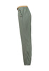 Zabaione Fe44lina Boot Cut Linen Pants - Khaki BAT-801-0222