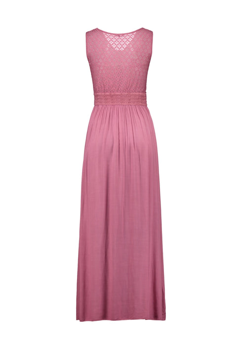 Hailys Women’s Ti44nka Dusty Pink Maxi Dress – V-Neck Wrap Design Full-Length Gown – LF-L01377