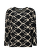 Zabaione Le44onie Top with Geometric Print KY-201-0401