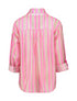 Hailys Le44andra Long Sleeve Pink Striped Blouse DF-65184