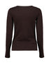 Hailys LS C TP Le44ni - Dark Chocolate | Ladies Long Sleeve Top SYN-2503099