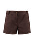 Hailys Ro44xi Women's Dark Chocolate Fashion Shorts BFA-9945