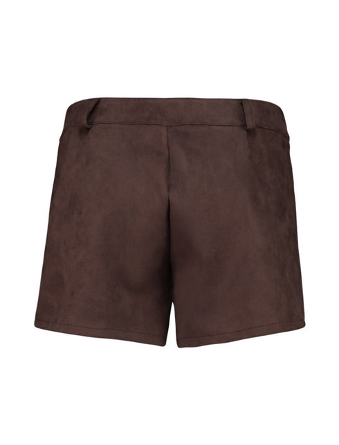 Hailys Ro44xi Women's Dark Chocolate Fashion Shorts BFA-9945