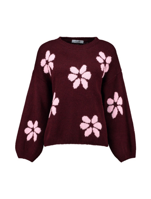 Hailys LS A SK Fl44ower Women’s Top