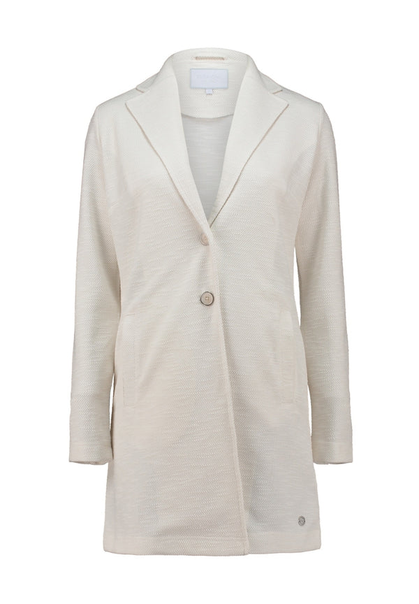 Zabaione Ma44nia 2-Button Light Coat - Cream LP-401-0205-1