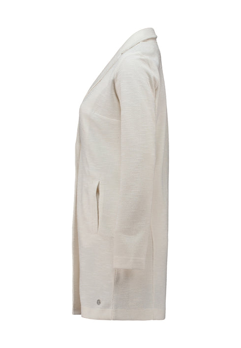 Zabaione Ma44nia 2-Button Light Coat - Cream LP-401-0205-1