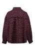 Hailys Le44ony Leopard Print Shirt – Burgundy Leo TIP-24215MUS