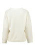 Hailys Be44lla Women’s Knit Jumper – Cream, Long Sleeve, Soft AFM-92025