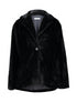 Hailys Au44drey Black Faux Fur Heavy Jacket LF-28273