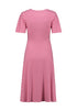 Zabaione Ce44ce Wrap Detail SS Dress - Orchid Stripe KY-151-0287-2