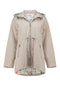 Zabaione Al44ison Hooded Full Zip Jacket - Nature XX-C-401-0228