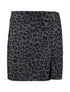Hailys Women's Me44llana Skirt – Grey Leopard Print SH P ST