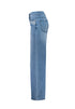 Hailys Women’s Ke44rli Light Blue Flared Jeans – Floral Pocket Detail High-Waist Denim – VF-2508179