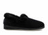 Padders Repose 406/1097 Black Sparkle Cord Slippers - Wide Fit Memory Foam Comfort