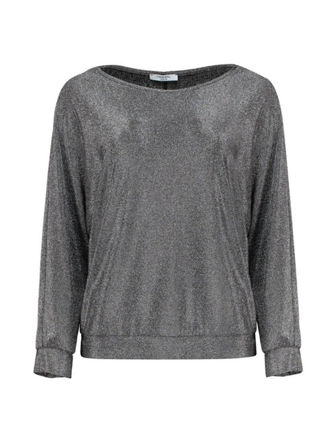 Zabaione LI44ARA Women’s Top – Stylish Round Neck Loose Fit BK108-928