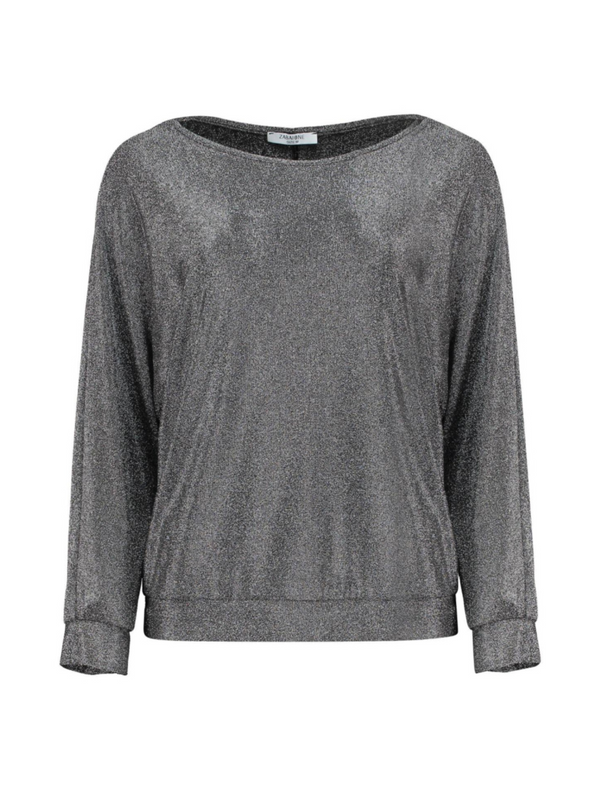 Zabaione LI44ARA Women’s Top – Stylish Round Neck Loose Fit BK108-928