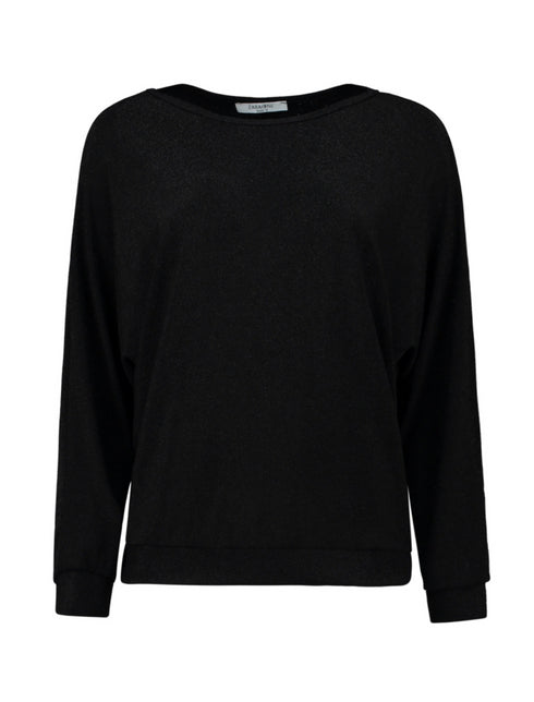 Zabaione LI44ARA Women’s Top – Stylish Round Neck Loose Fit BK108-928