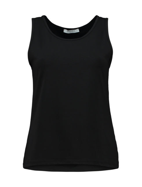 Zabaione Li44vii Black Sleeveless Cami Top – BK-148-205