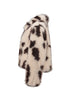 Zabaione Ly44ndall Printed Faux Fur Jacket WI-401-0249 - Cream