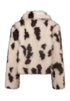 Zabaione Ly44ndall Printed Faux Fur Jacket WI-401-0249 - Cream