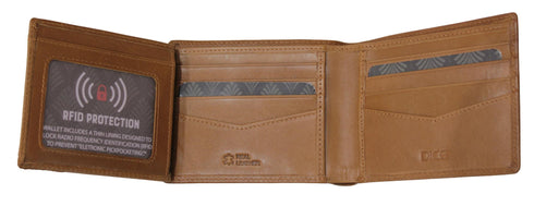 DICE – Conor Billfold Real Leather RFID Wallet - 41D1116