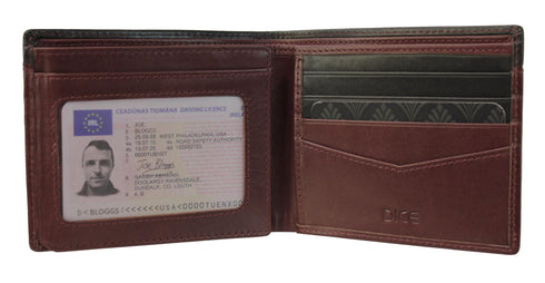 DICE – Henry Real Leather RFID Billfold Wallet 41D1121