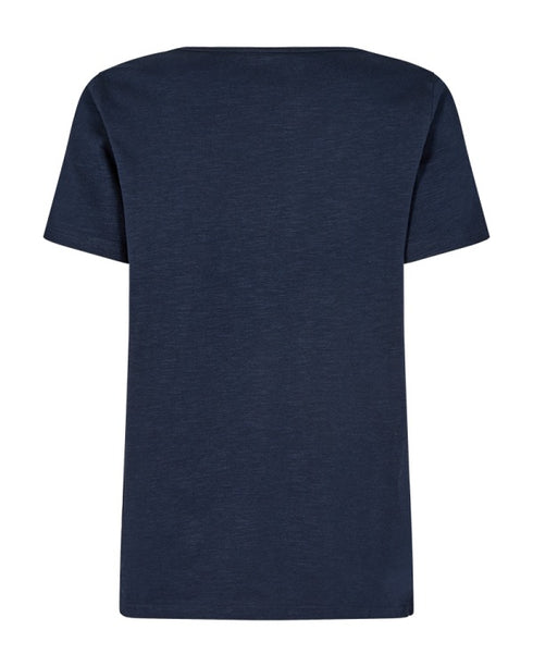 FreeQuent FQSABINA-V-SS-TWIST Short Sleeve Top 120494