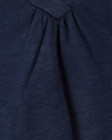 FreeQuent FQSABINA-V-SS-TWIST Short Sleeve Top 120494