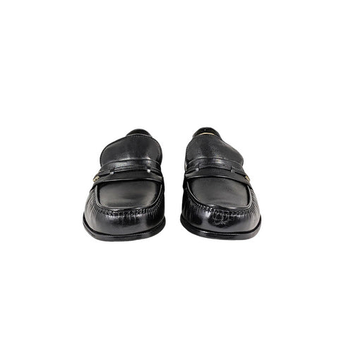 Dubarry Darwin Leather Slip-On Shoe Black - Men's Smart Casual Loafer 457701