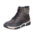 Rieker Laced Warm Lined Ankle Boot 45956-25 - Brown Combi