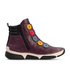 Rieker Fleece-Lined Button Detail Ankle Boot - Red SKU 45977-30