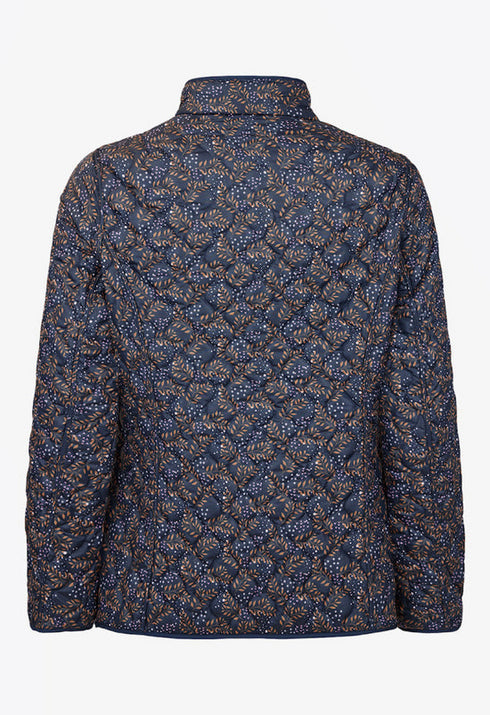 Normann Reversible Quilted Jacket – Navy/Camel 1523-4301-0