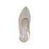 Rieker Womens 47078-90 Gold Metallic Intertwined Slingback Pump