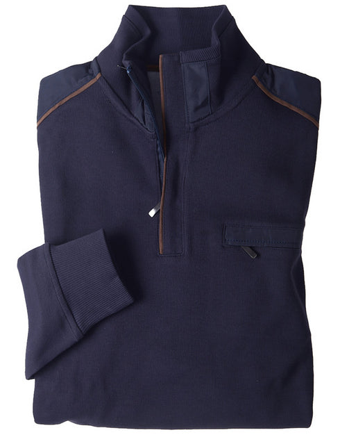 Vedoneire Men’s 1/4 Zip with Pocket 4802 – Smart Casual Comfort