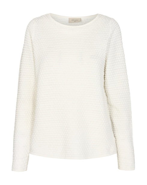 FreeQuent Ladies DODO Pullover - Fine Knit with Dotted Texture 124384