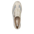 Rieker Women's Zip-Front Moccasins Beige/Gold 48760-60
