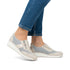 Rieker Women's Zip-Front Moccasins Beige/Gold 48760-60