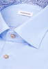 Seidensticker Mens Slim Fit Non-Iron Cotton Shirt 11 Light Blue Kent 01.849988