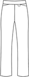 Robell Lisa 09 Peacock Blue 7/8 Ankle Grazer Straight Fit Trousers 51518-5499-0