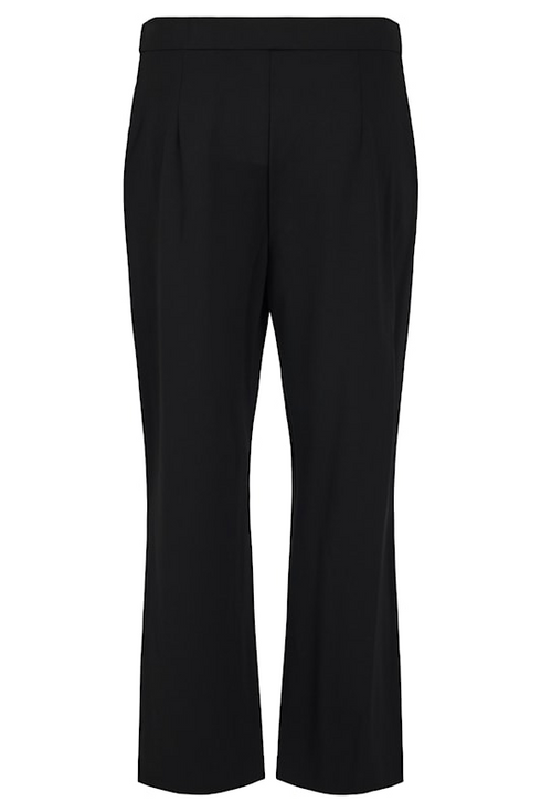 Robell Anna 68cm Flared Pull-On Trousers 515826001290 - Black