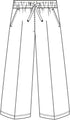 Robell Kati 09 Wide Leg 7/8 Ankle Grazer Trousers 51638-55172