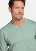 Baileys V-Neck Knit Cotton Stretch Pullover 518100