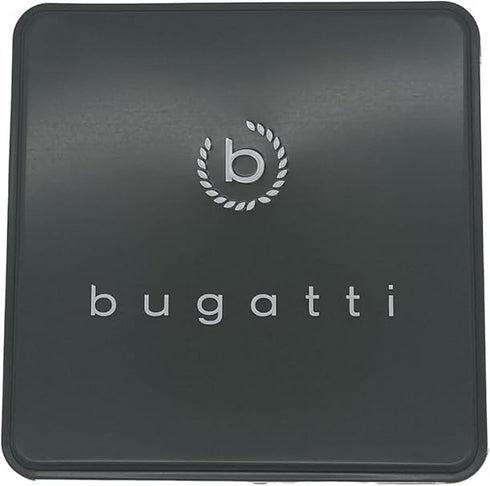 Bugatti Men's 4-Pair Sock Gift Box in Metal Case - Premium Gift for Men 61111X