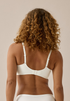 Naturana 5232 Wire Free Side Smoother Padded T-Shirt White/Ecru Soft Bra