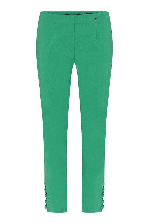 Robell Lena Cut-Out Detail Trousers 7/8 Length 65cm 52550 5499