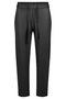 Robell Women's Black 90 Kati Faux Leather Drawstring Waist Slim Fit Trousers 5264660042